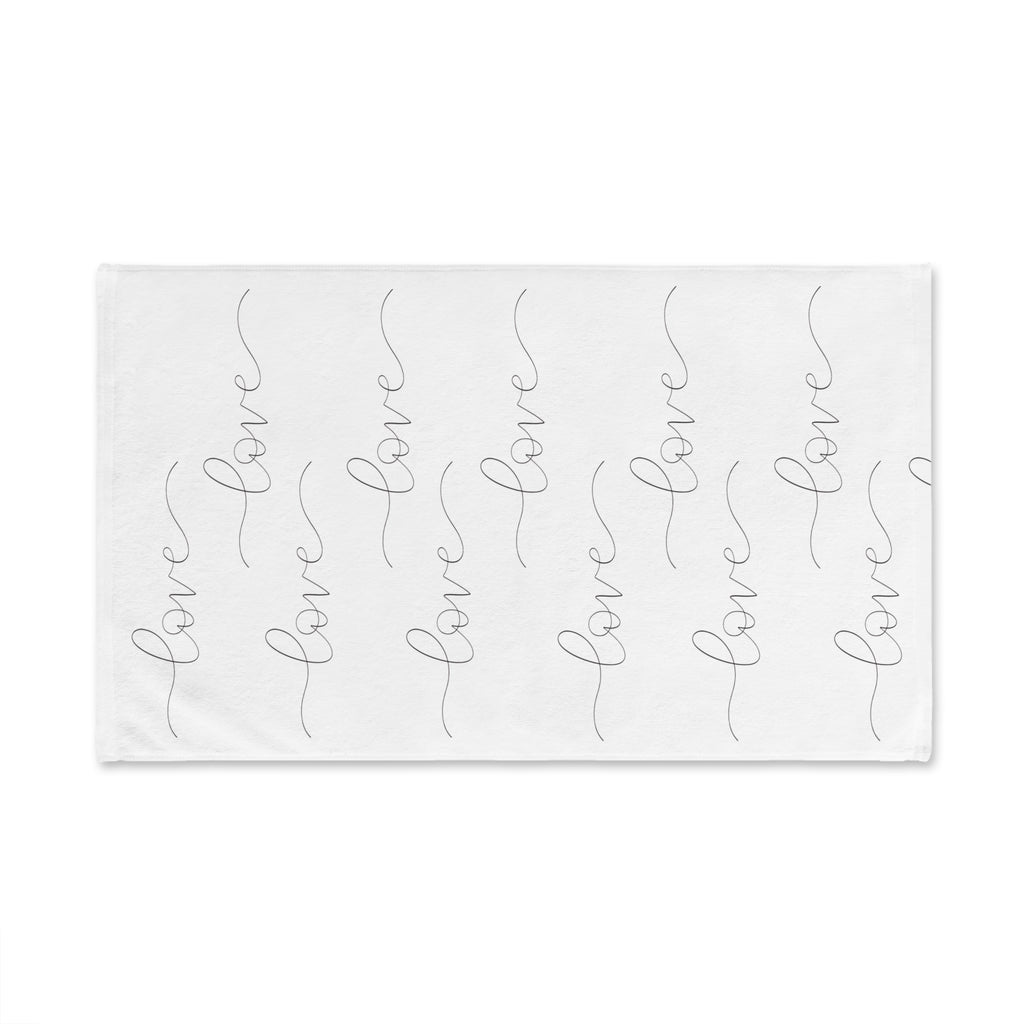 Chic Love Hand Towel
