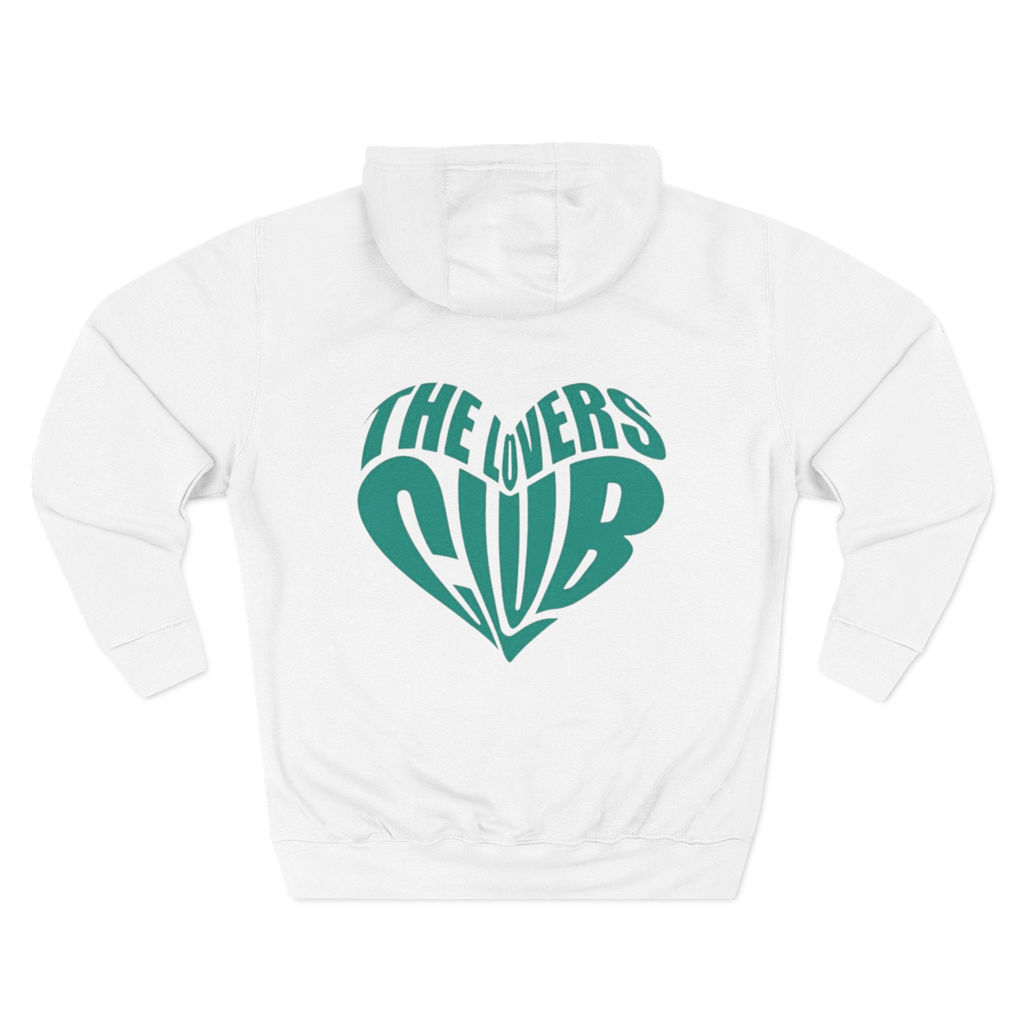Three-Panel Fleece Hoodie