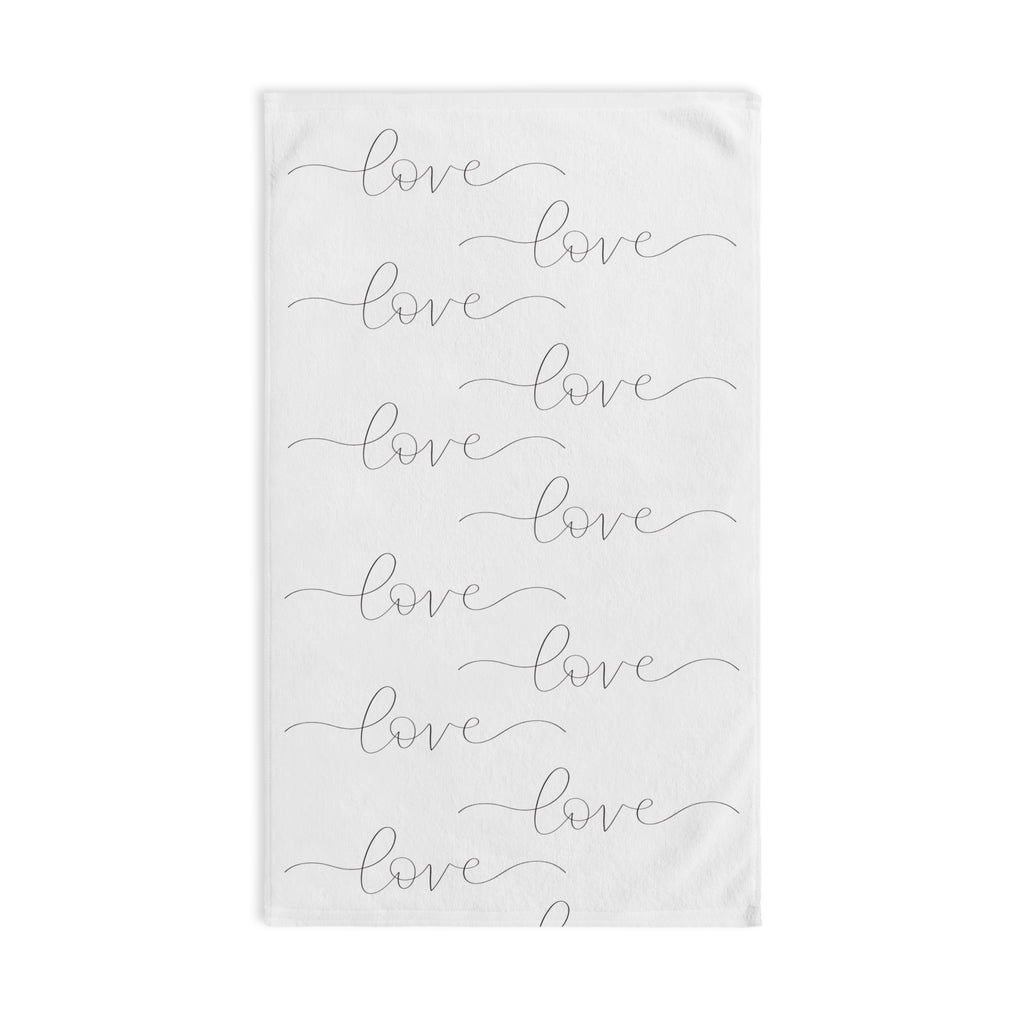 Chic Love Hand Towel